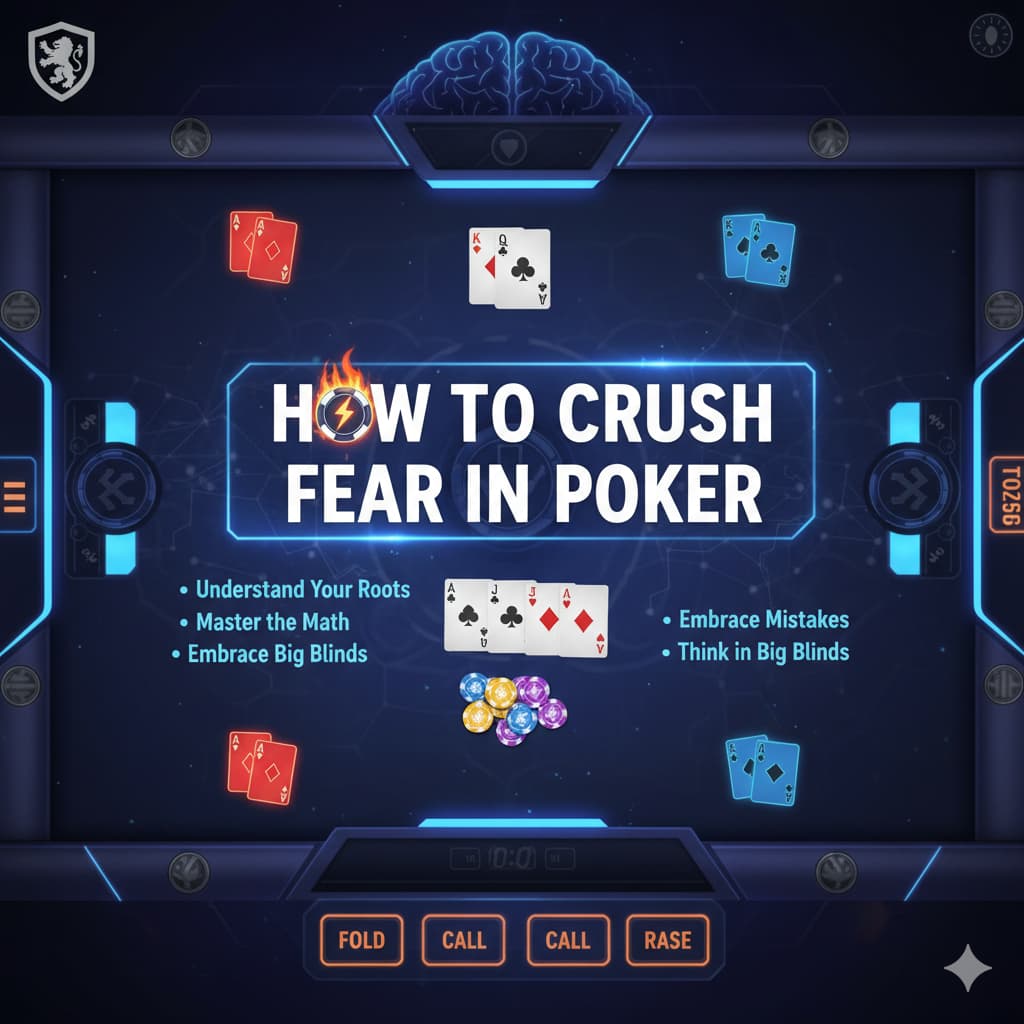 How to Crush Fear in Poker How to Crush Fear in Poker