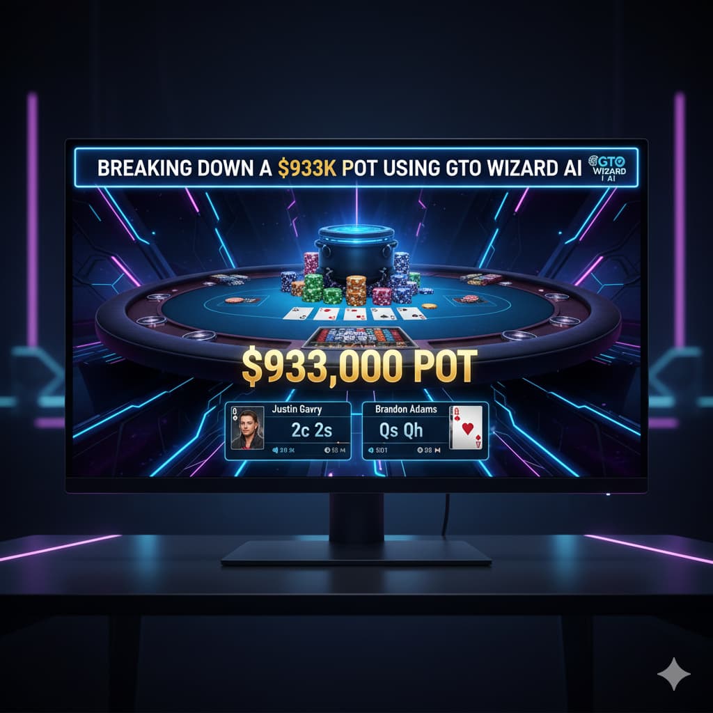 Breaking Down a $933k Pot Using GTO Wizard AI Breaking Down a $933k Pot Using GTO Wizard AI